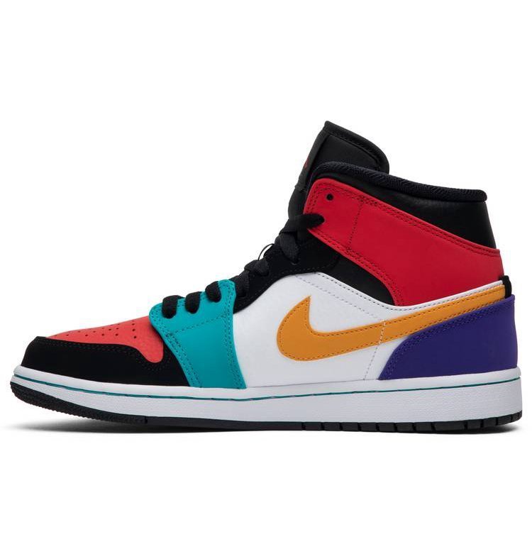 Air Jordan 1 Mid Bred MultiColor 554724125