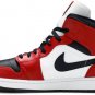Air Jordan 1 Mid Chicago Black Toe 554724 069