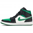 Air Jordan 1 Mid Green Toe 554724-067