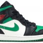 Air Jordan 1 Mid Green Toe 554724-067