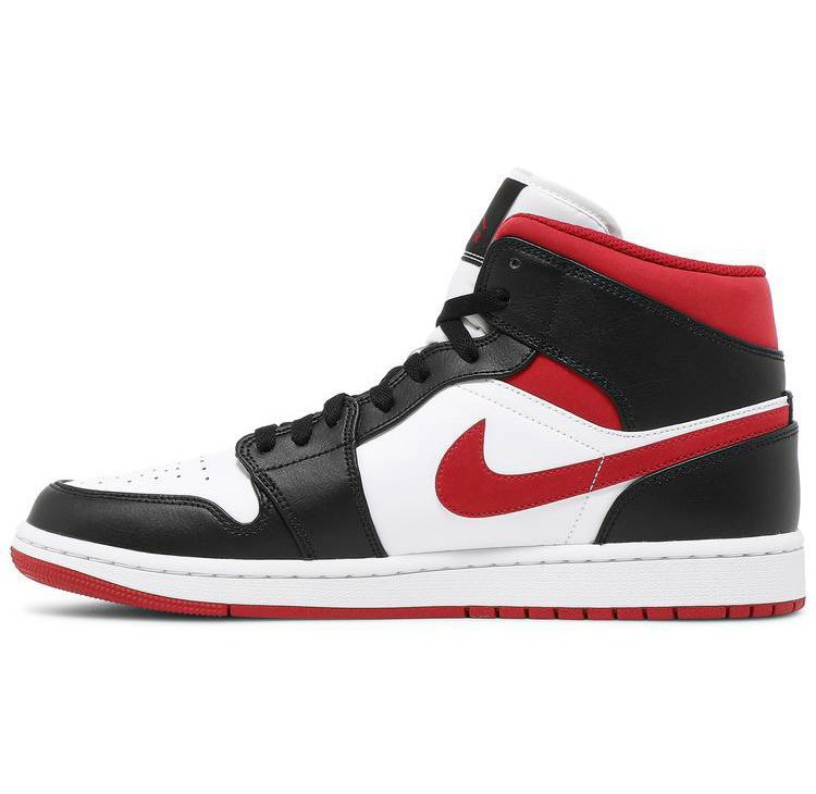 Air Jordan 1 Mid Gym Red Black White 554724-122