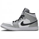 Air Jordan 1 Mid Light Smoke Grey 554724-092