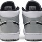 Air Jordan 1 Mid Light Smoke Grey 554724-092