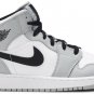 Air Jordan 1 Mid Light Smoke Grey 554725-092