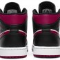 Air Jordan 1 Mid Noble Red 554724 066