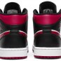 Air Jordan 1 Mid Noble Red 554724 066