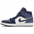 Air Jordan 1 Mid Obsidian Sanded Purple 554724-445