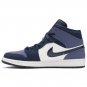Air Jordan 1 Mid Obsidian Sanded Purple 554724-445