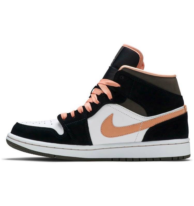 donna jordan 1 mid peach mocha