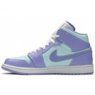 Air Jordan 1 Mid Purple Aqua 554724-500