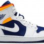Air Jordan 1 Mid Royal Blue Laser Orange 554724-131