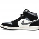 Air Jordan 1 Mid Satin Grey Toe 852542-011