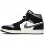 Air Jordan 1 Mid Satin Grey Toe 852542-011