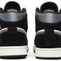Air Jordan 1 Mid Satin Grey Toe 852542-011