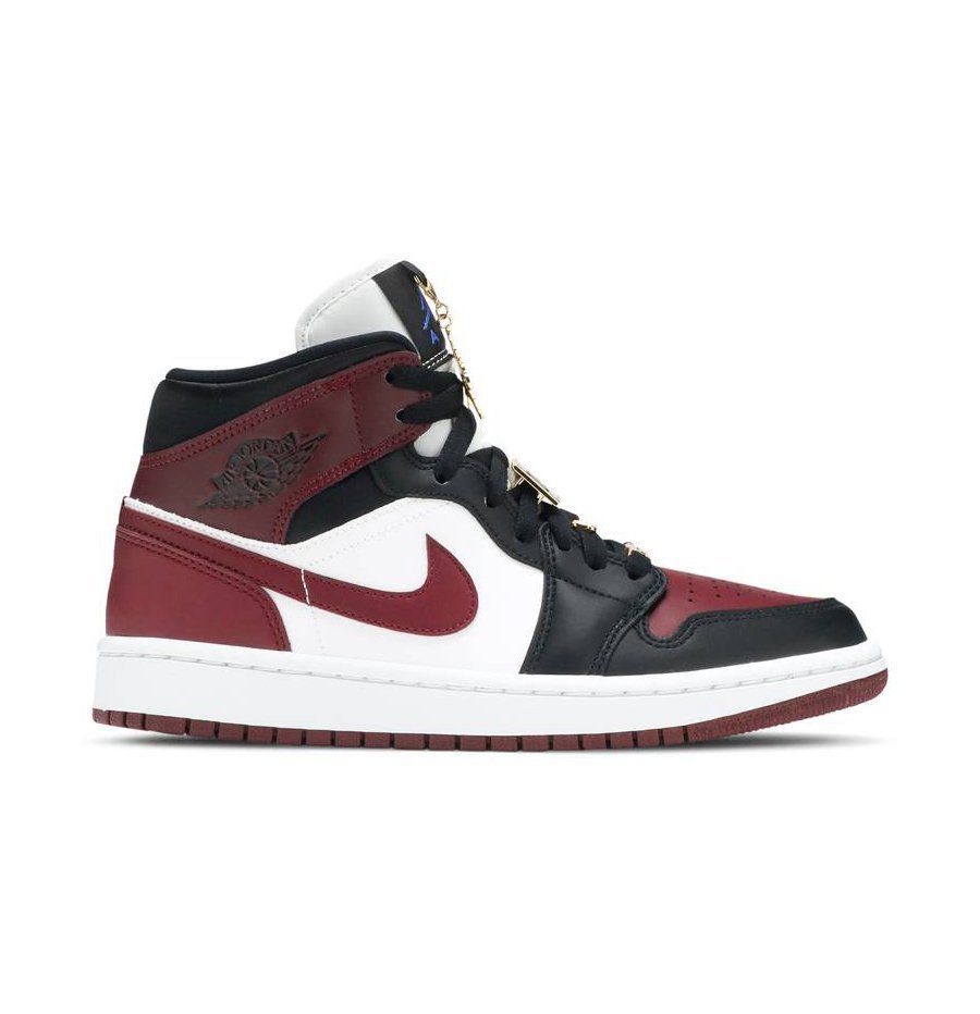 Air Jordan 1 Mid SE Gold Pendants CZ4385 016