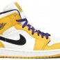 Air Jordan 1 Mid SE Lakers 852542-700