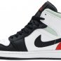 Air Jordan 1 Mid SE Red Black Toe 852542 100