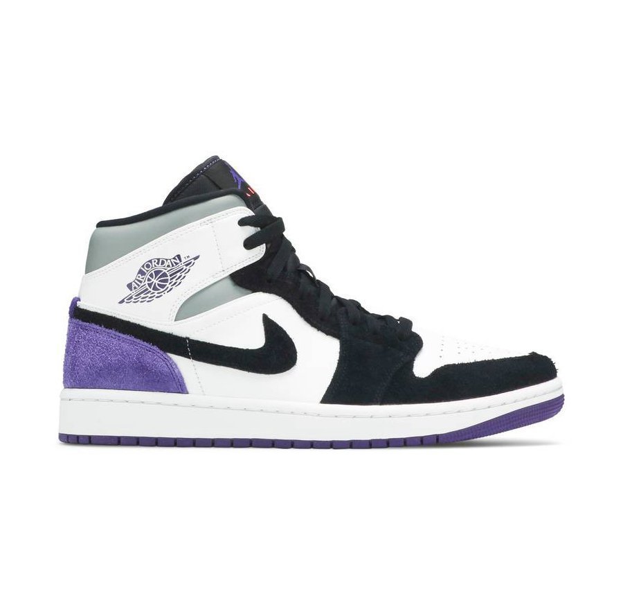 Air Jordan 1 Mid SE Varsity Purple 852542 105