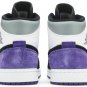 Air Jordan 1 Mid SE Varsity Purple 852542 105