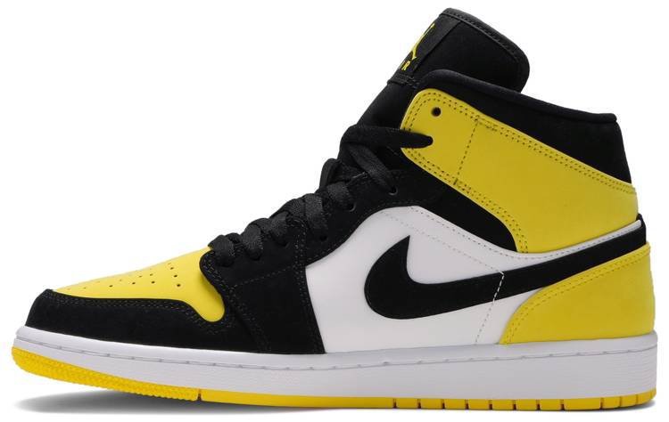 Air Jordan 1 Mid SE Yellow Toe 852542 071