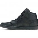 Air Jordan 1 Mid Triple Black 554724-091