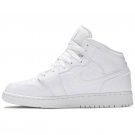 Air Jordan 1 Mid Triple White 554725-130