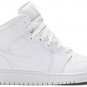 Air Jordan 1 Mid Triple White 554725-130