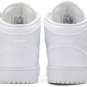 Air Jordan 1 Mid Triple White 554725-130