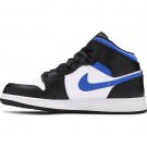 Air Jordan 1 Mid White Black Racer Blue 554725-140