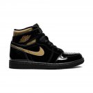 Air Jordan 1 Retro High Black Metallic Gold 555088 032