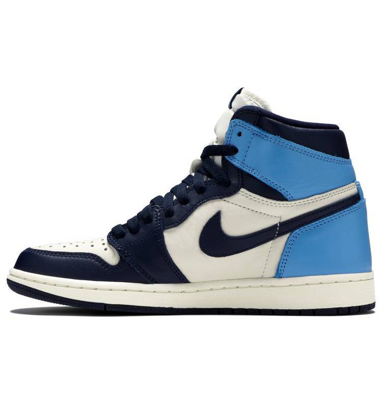 Air Jordan 1 Retro High Obsidian UNC 555088-140