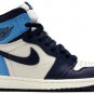 Air Jordan 1 Retro High Obsidian UNC 555088-140