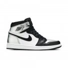 Air Jordan 1 Retro High Silver Toe CD0461 001