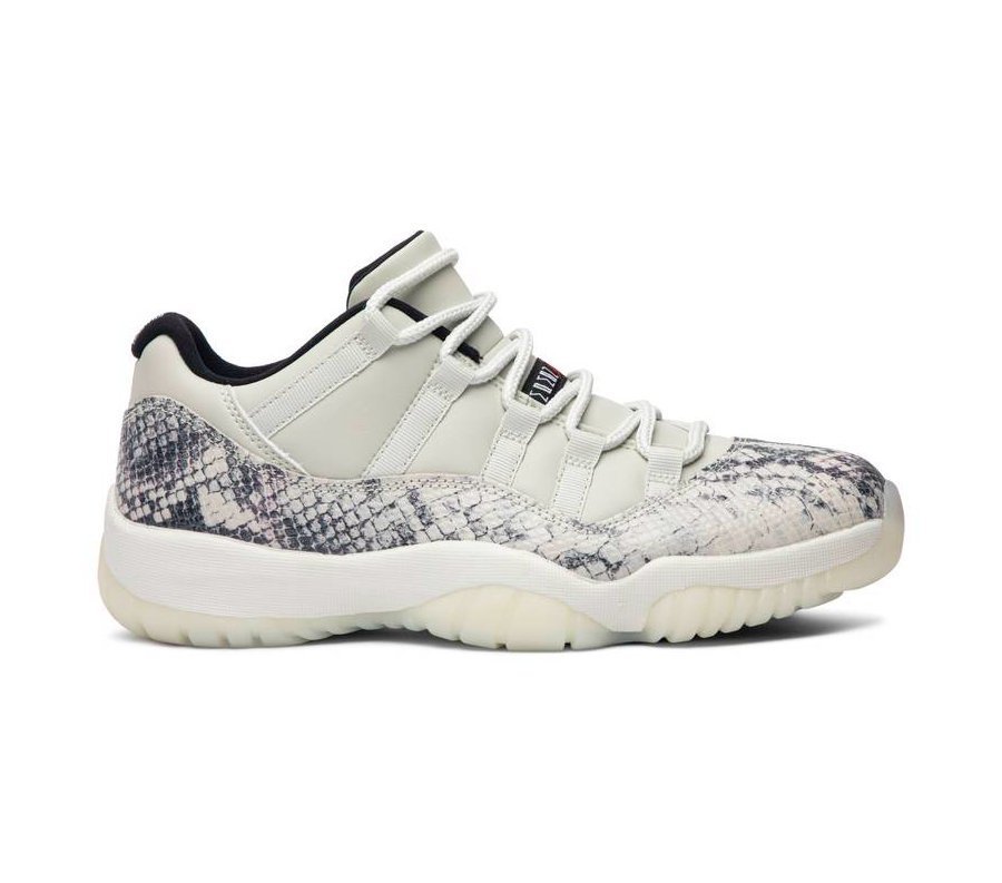 Air Jordan 11 Retro Low Light Bone Snakeskin CD6846 002
