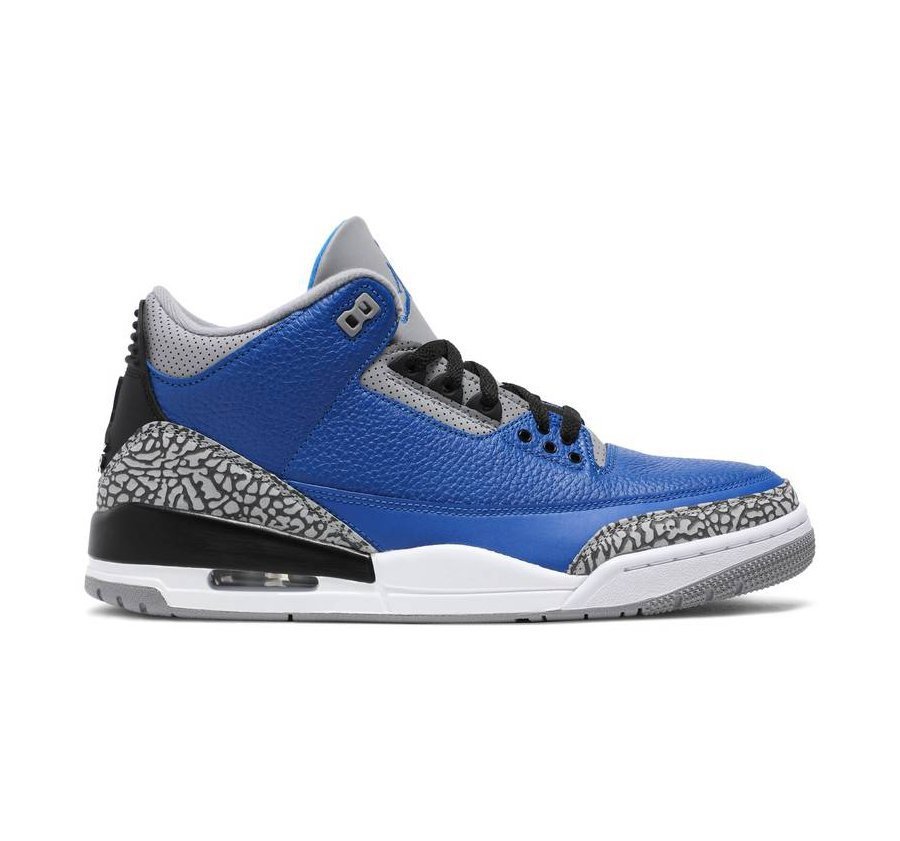 Men Air Jordan 3 Retro Varsity Royal CT8532 400