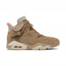 Men Travis Scott x Air Jordan 6 Retro British Khaki DH0690 200