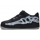 Nike Air Force 1 Low Black Skeleton Halloween BQ7541 001