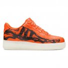 Nike Air Force 1 Low Orange Skeleton CU8067 800