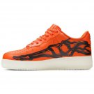Nike Air Force 1 Low Orange Skeleton Halloween CU8067-800