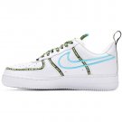 Nike Air Force 1 Low Worldwide White Blue Fury Volt CK7213-100