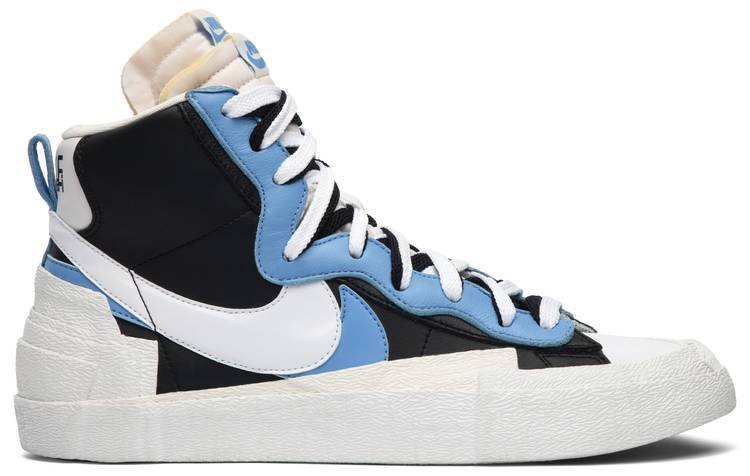 Nike Blazer Mid Sacai White Black Legend Blue BV0072-001