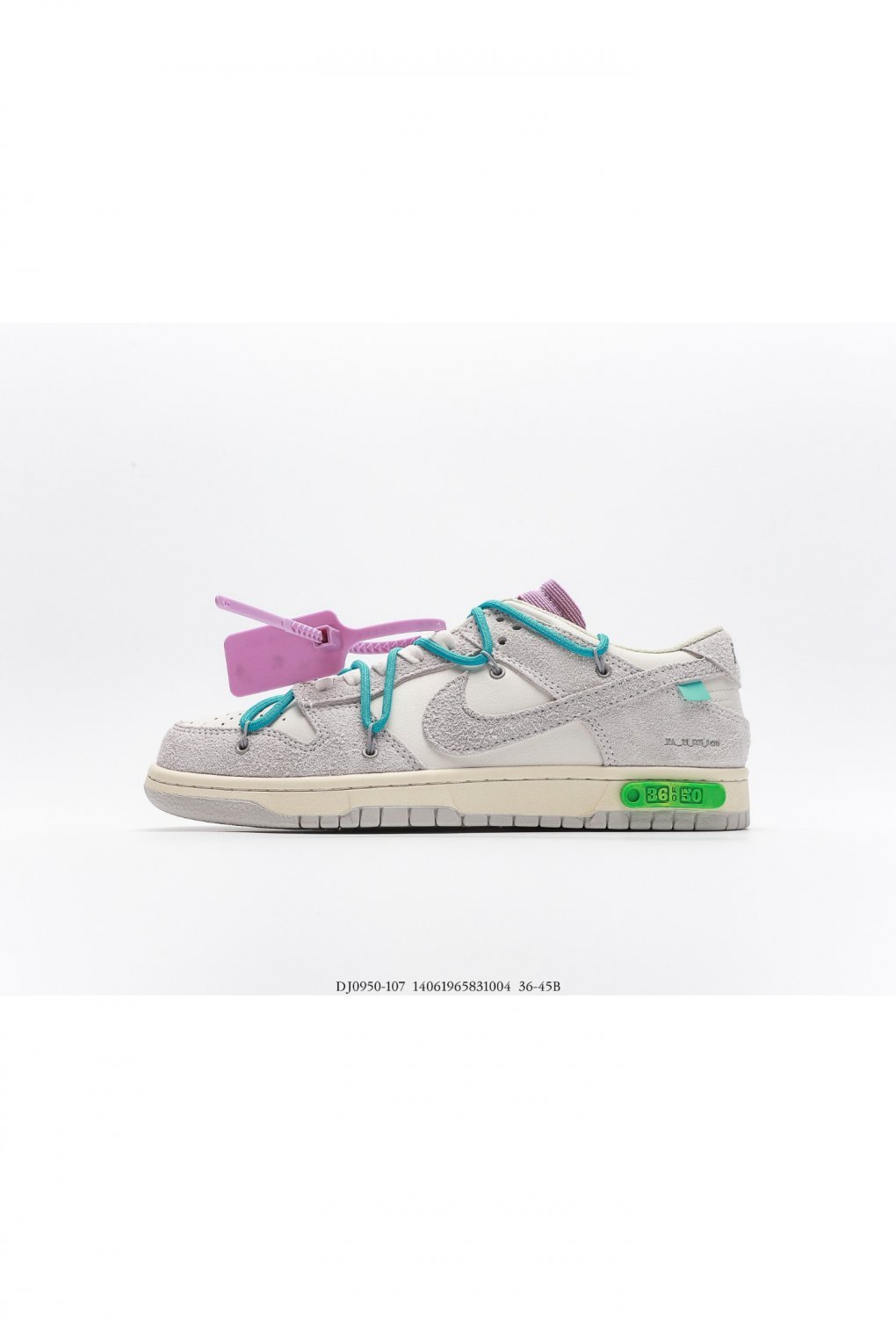 dj0950 off white dunk