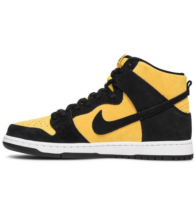 nike dunk high goldenrod