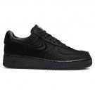 Nike Stussy x Air Force 1 Low Triple Black CZ9084 001