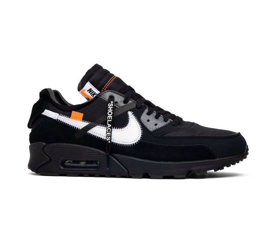 Off-White x Air Max 90 Black AA7293 001