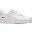 Supreme x Nike Air Force 1 Low Box Logo - White CU9225 100