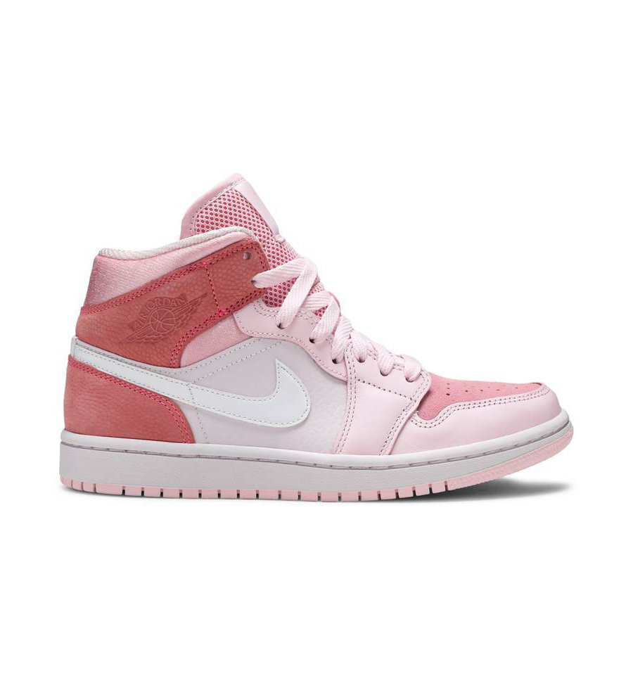 Wmns Air Jordan 1 Mid Digital Pink CW5379 600