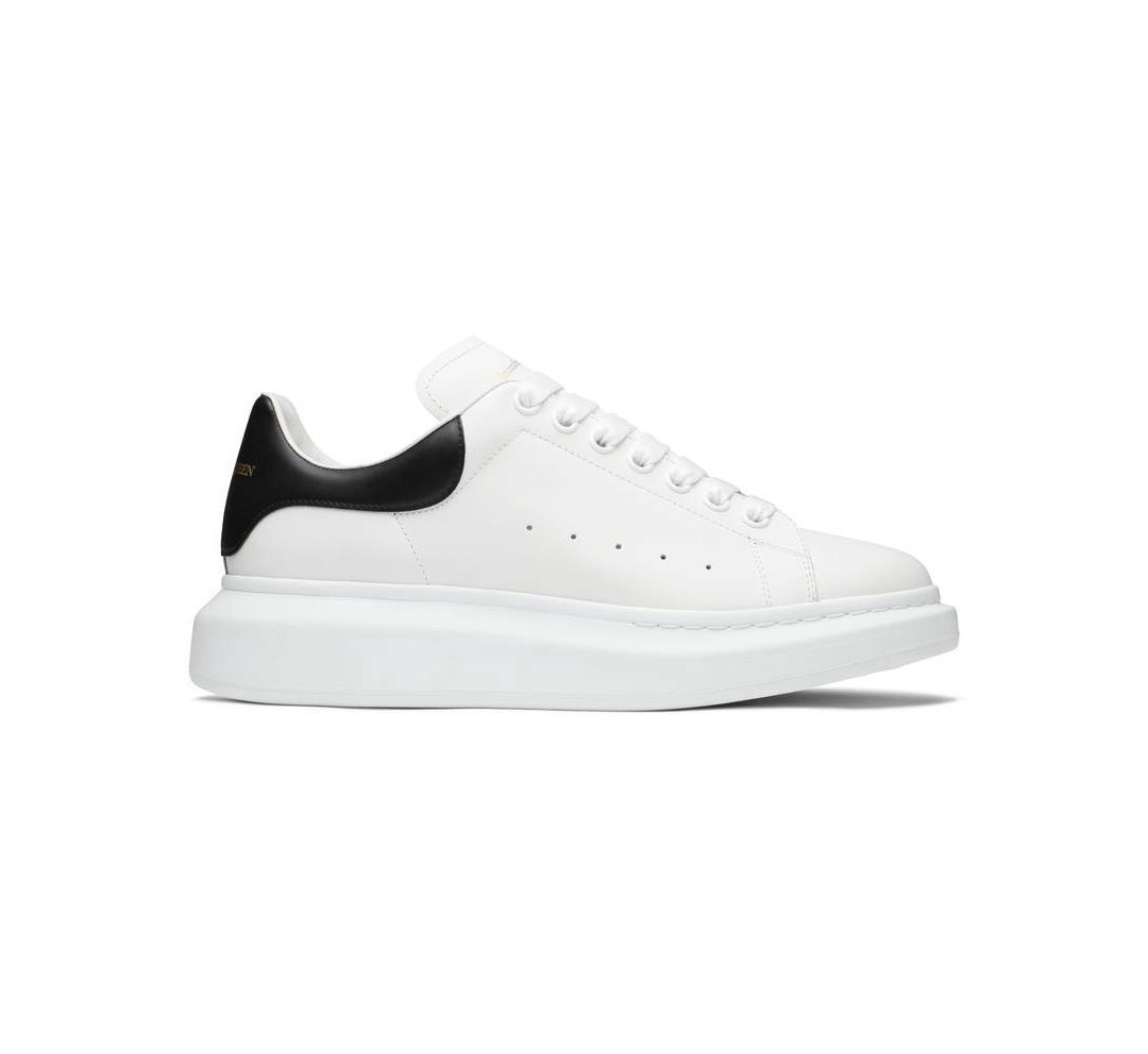 Women Alexander McQueen Oversized Sneaker White Black