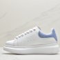 Women Alexander McQueen Wmns Oversized Sneaker White Dream Blue
