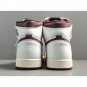 A MA MAINERS X AIR JORDAN 1 SAIL AND BURGUNDY